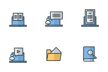 Online Course Icon Pack