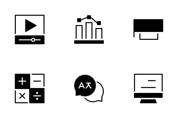 Online Course Icon Pack