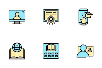 Online Course Icon Pack