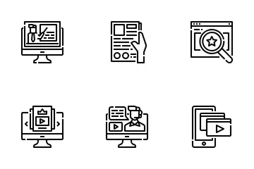 Online Course Icon Pack