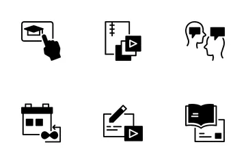 Online Course Icon Pack