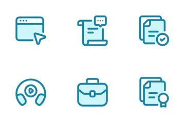 Online Course Icon Pack