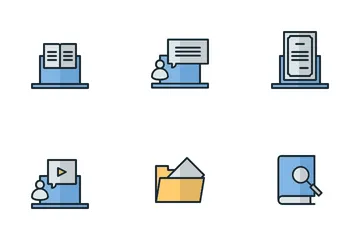 Online Course Icon Pack