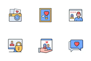 Online Dating Icon Pack