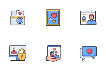 Online Dating Icon Pack