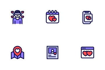 Online Dating Icon Pack