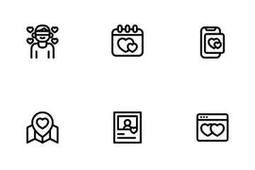 Online Dating Icon Pack