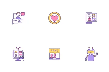 Online Dating Icon Pack