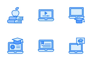 Online Education 1 Icon Pack