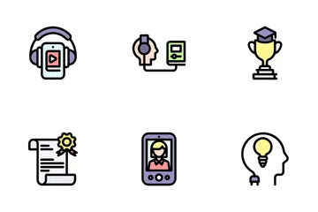 Online Education Icon Pack