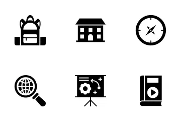 Online Education And Learning Icon Pack