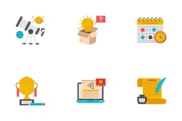 Online Education And Learning Icon Pack