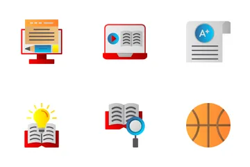 Online Education Icon Pack