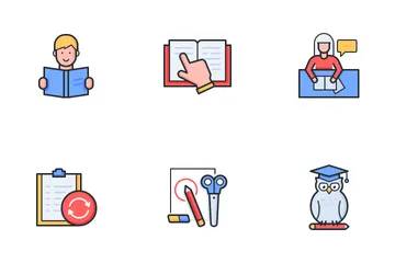 Online Education Icon Pack