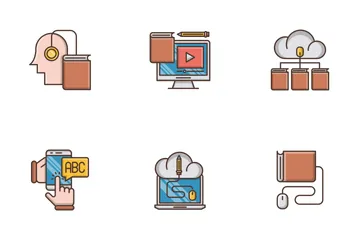 Online Education Icon Pack