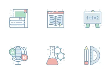 Online Education Icon Pack