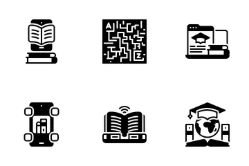 Online Education Icon Pack