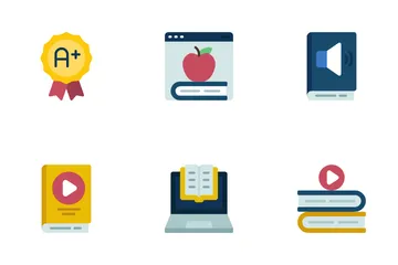 Online Education Icon Pack