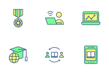Online Education Icon Pack