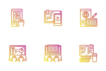 Online Education Icon Pack