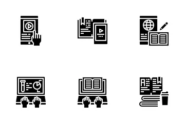 Online Education Icon Pack