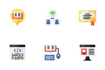 Online Education Icon Pack