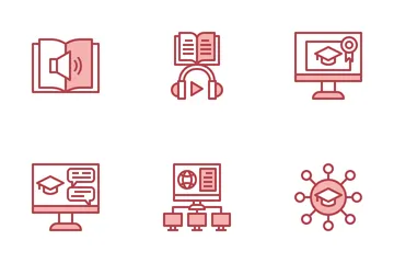 Online Education Icon Pack