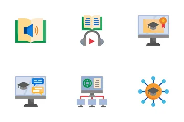 Online Education Icon Pack