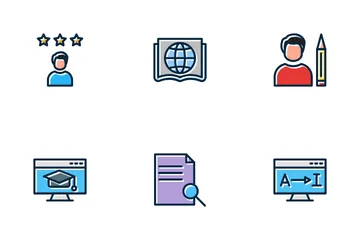 Online Education Icon Pack