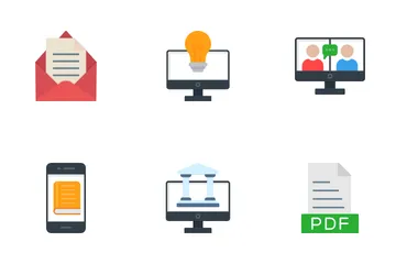 Online Education Icon Pack