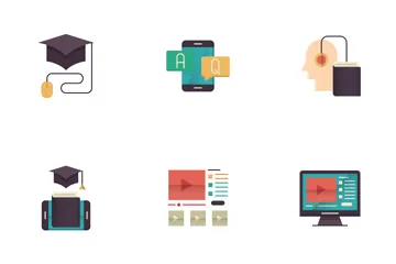 Online Education Icon Pack