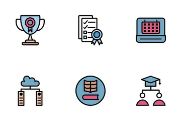 Online Education Icon Pack