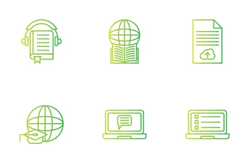 Online Education Icon Pack