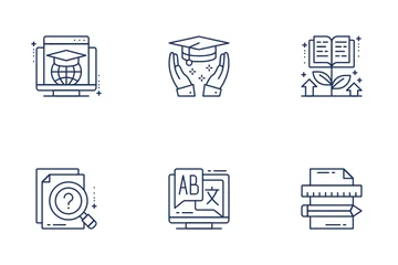 Online Education Icon Pack