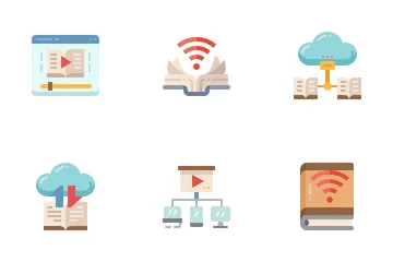 Online Education Icon Pack