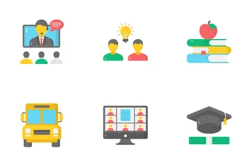 Online Education Icon Pack