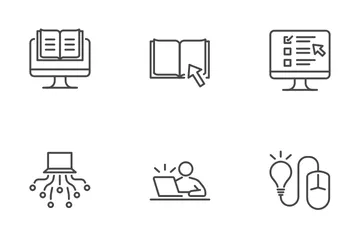 Online Education Icon Pack