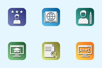 Online Education Icon Pack