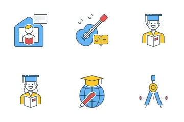 Online Education Icon Pack