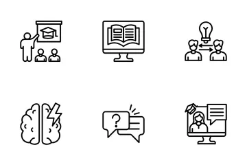 Online Education Icon Pack