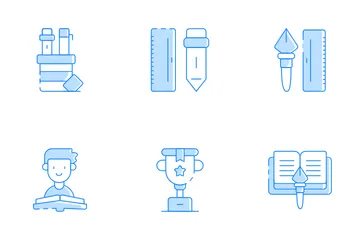 Online Education Icon Pack