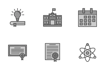 Online Education Icon Pack