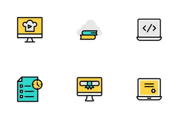 Online Education Icon Pack