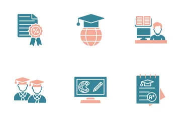 Online Education Icon Pack