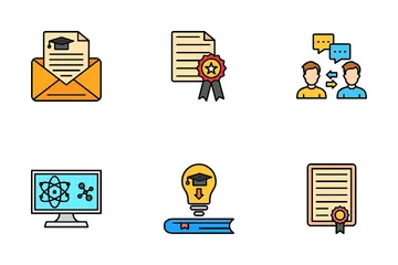 Online Education Icon Pack