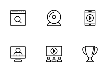 Online Education Icon Pack