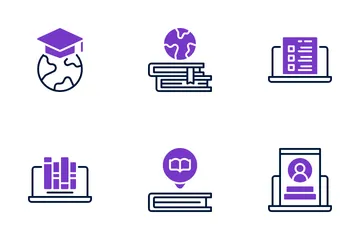 Online Education Icon Pack