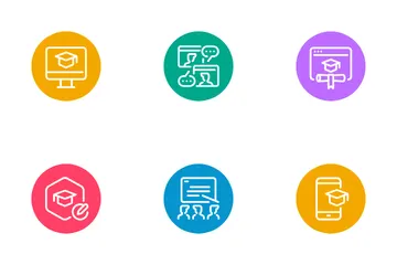 Online Education Icon Pack