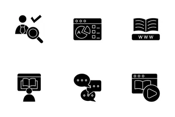 Online Education Icon Pack