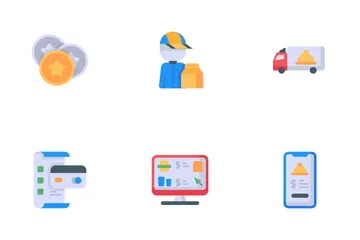 Online Food Icon Pack